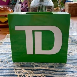TD bang piggy bank